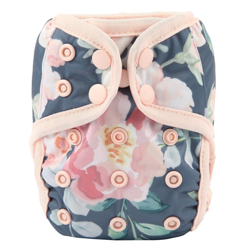 Sigzagor Newborn Baby Diaper Nappy Cover 8lbs-10lbs (Floral) - Image 1